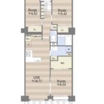 加賀ガーデンハイツ≪新規内装フルリノベーション住戸≫